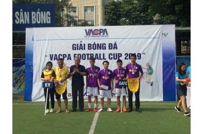 Đội bóng đá AAFC tham dự và đoạt Huy Chương Đồng Giải bóng đá VACPA football Cup 2019 khu vực Phía Bắc do Hội Kiểm toán viên hành nghề Việt Nam (VACPA) tổ chức